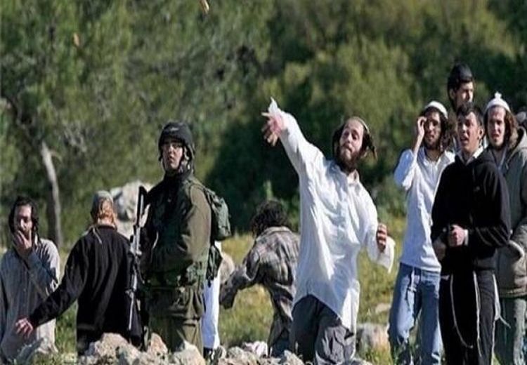 حمله شهرک‌نشینان اسراییلی به جنوب نابلس