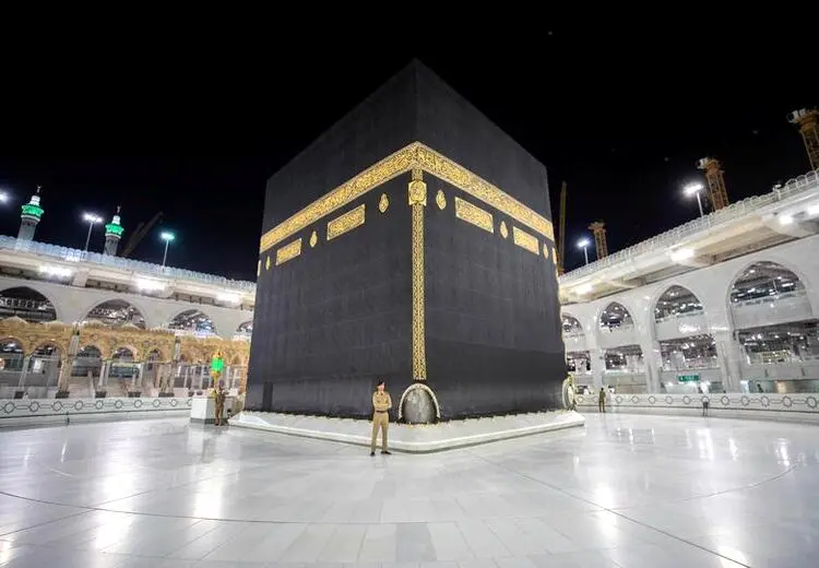 کعبه در دوران کرونا