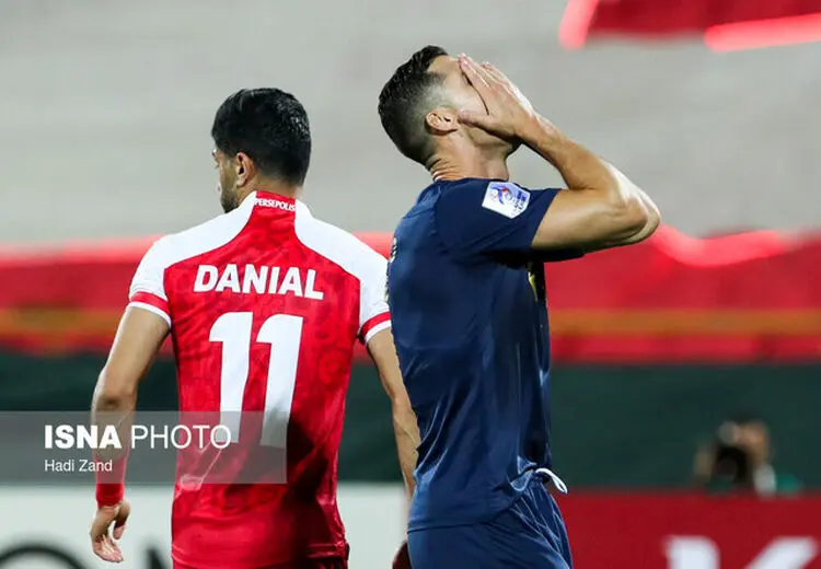 تساوی پرسپولیس مقابل النصر در نیمه نخست