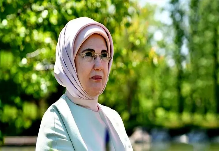 میزبانی همسر اردوغان از اجلاس حمایت از فلسطین
