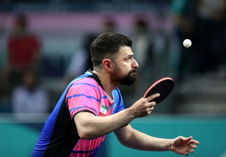 نیما عالمیان از مسابقات تنیس روی میز قهرمانی آسیا جا ماند !