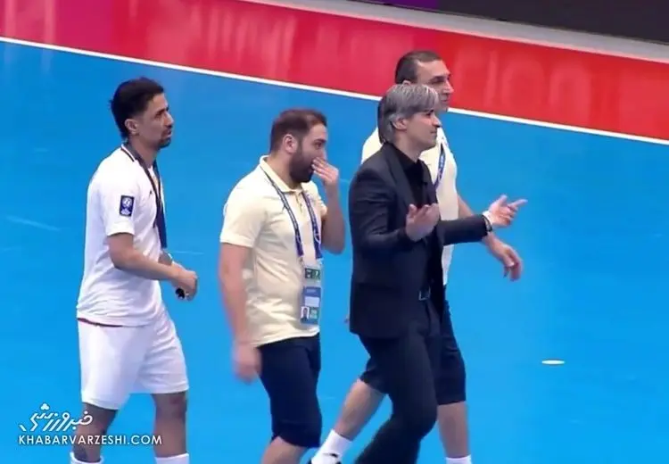 قهر سرمربی تیم ملی در اوج شادی + عکس