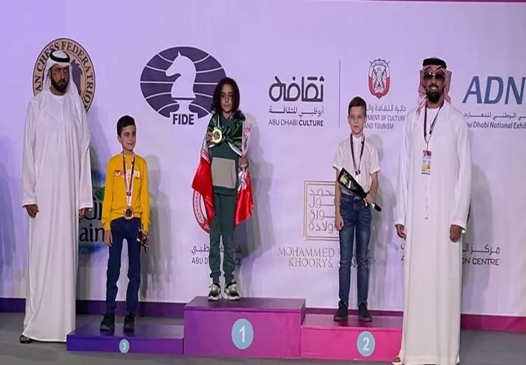 رامتین کاکاوند قهرمان شطرنج نوجوانان آسیا شد