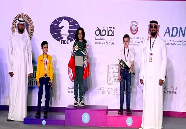 رامتین کاکاوند قهرمان شطرنج نوجوانان آسیا شد