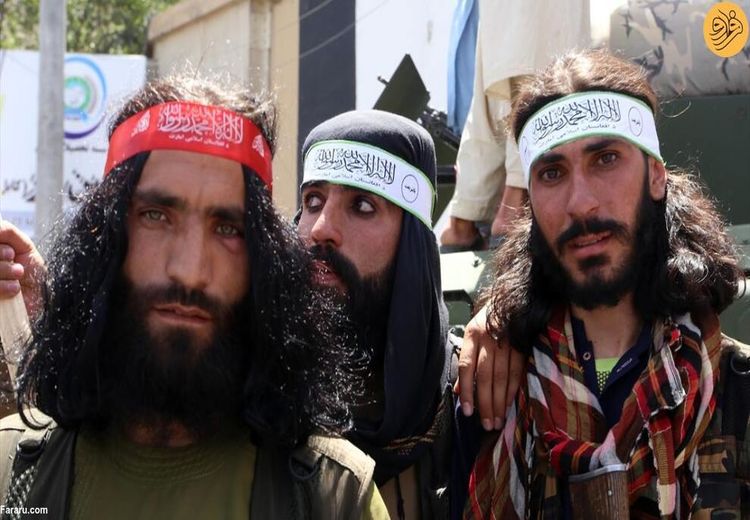 جشن خیابانی هواداران طالبان + عکس
