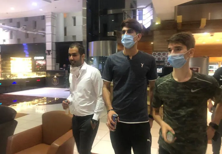 بیرانوند بالاخره از ایران خارج شد + تصویر