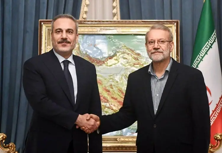 لاریجانی خطاب به وزیر خارجه ترکیه: ایران خانه شماست