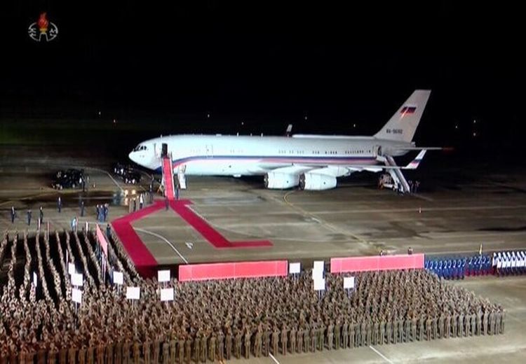 حضور مرموز هواپیمای نظامی روسیه در کره شمالی
