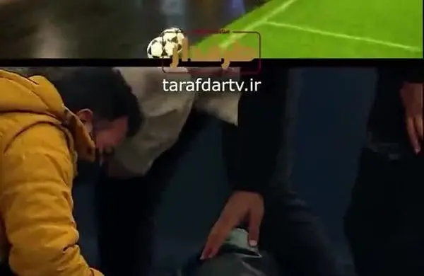 مجری صداوسیما وسط برنامه زنده پخش زمین شد! / فیلم