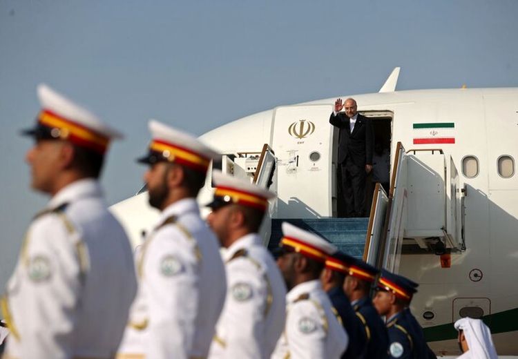 قالیباف ابوظبی را به مقصد تهران ترک کرد