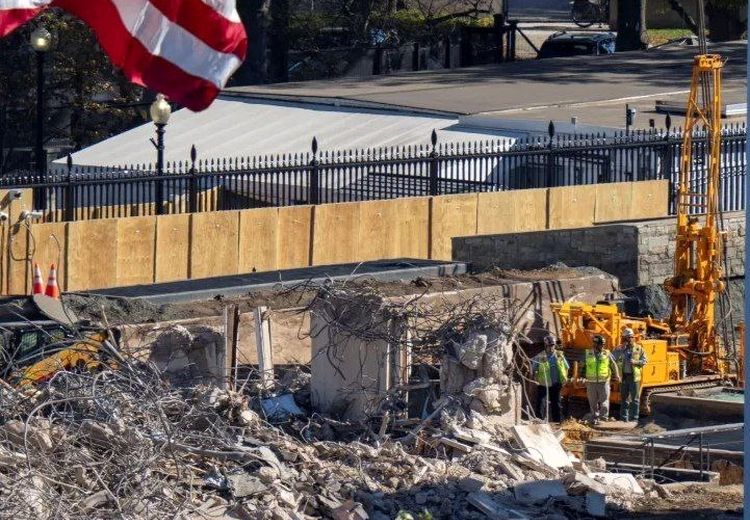 طرح ترامپ برای ساخت یک سالن رقص جدید در کاخ سفید