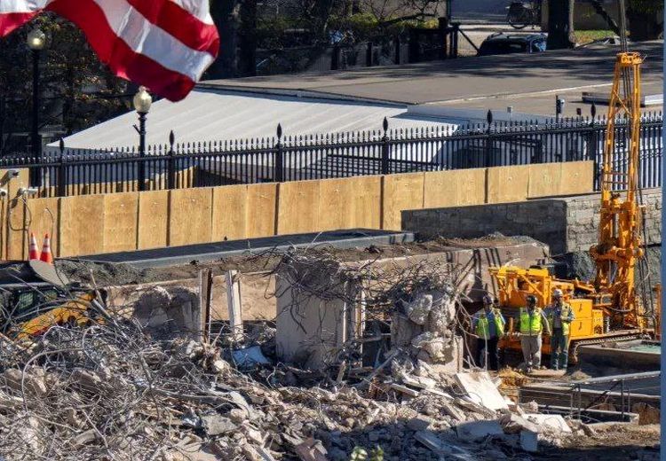 طرح ترامپ برای ساخت یک سالن رقص جدید در کاخ سفید