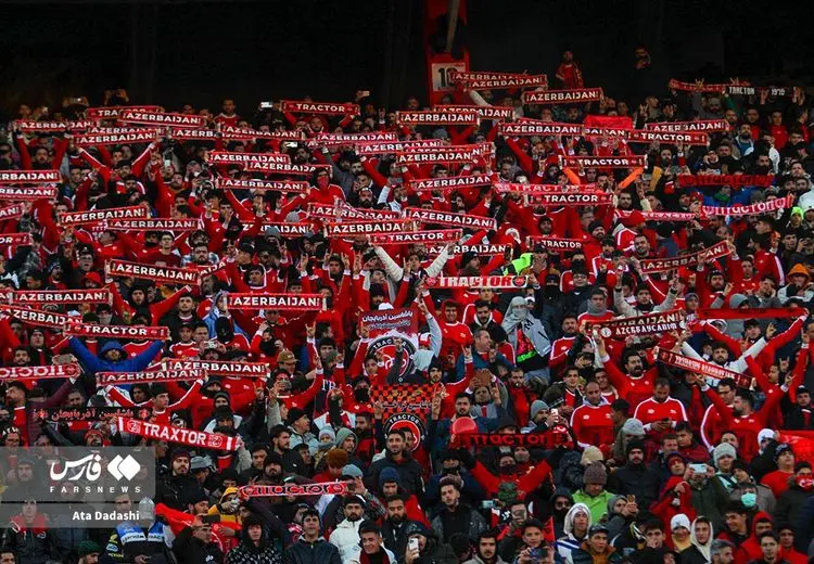 تراکتور به‌خاطر فحاشی هواداران شمس‌آذر از پرسپولیس شکایت کرد!