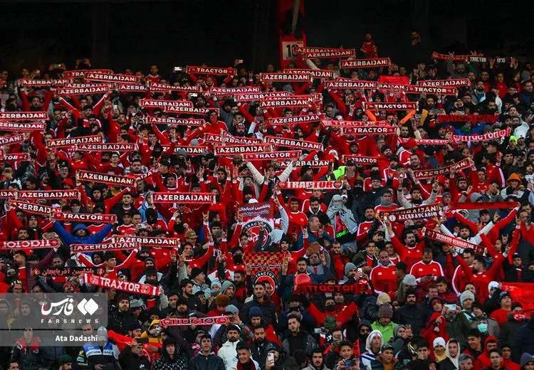 تراکتور به‌خاطر فحاشی هواداران شمس‌آذر از پرسپولیس شکایت کرد!