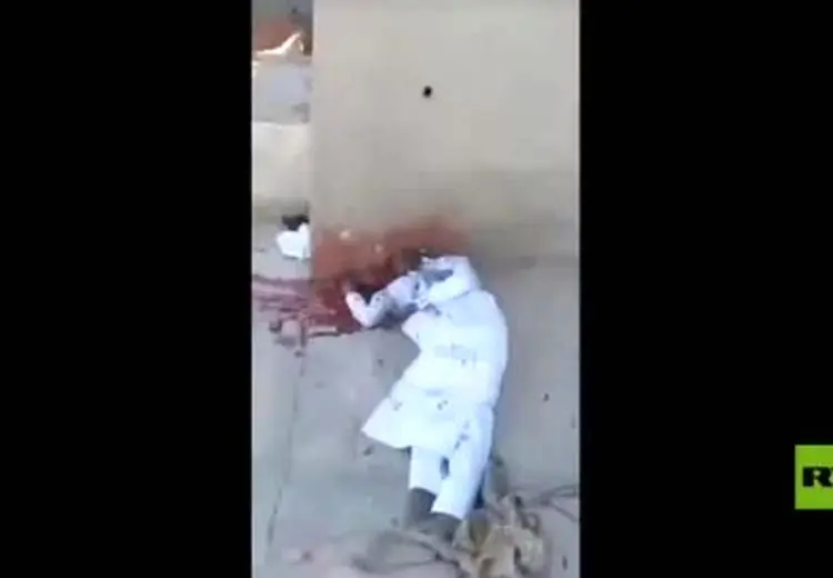 تصاویر ترور پسر معمر قذافی