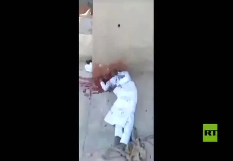 تصاویر ترور پسر معمر قذافی