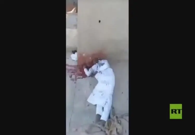 تصاویر ترور پسر معمر قذافی
