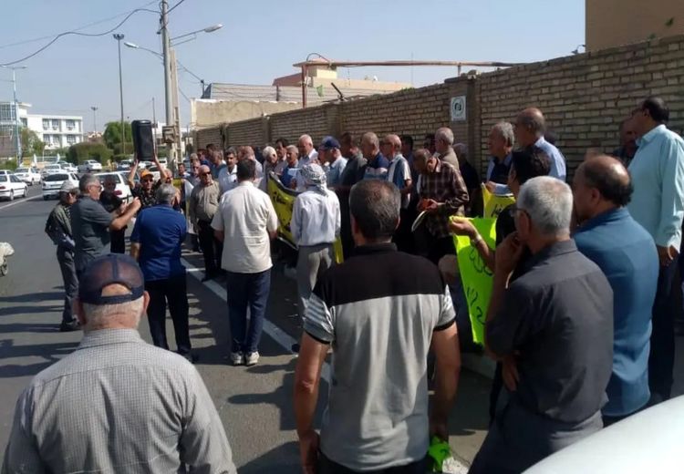 بازنشستگان در این شهرها تجمع اعتراضی کردند