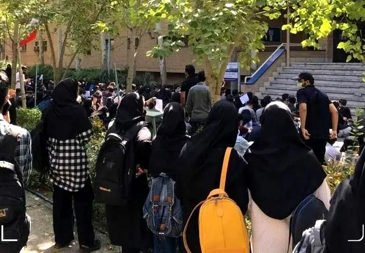 ادامه تجمعات دانشجویی در دانشگاه های تهران