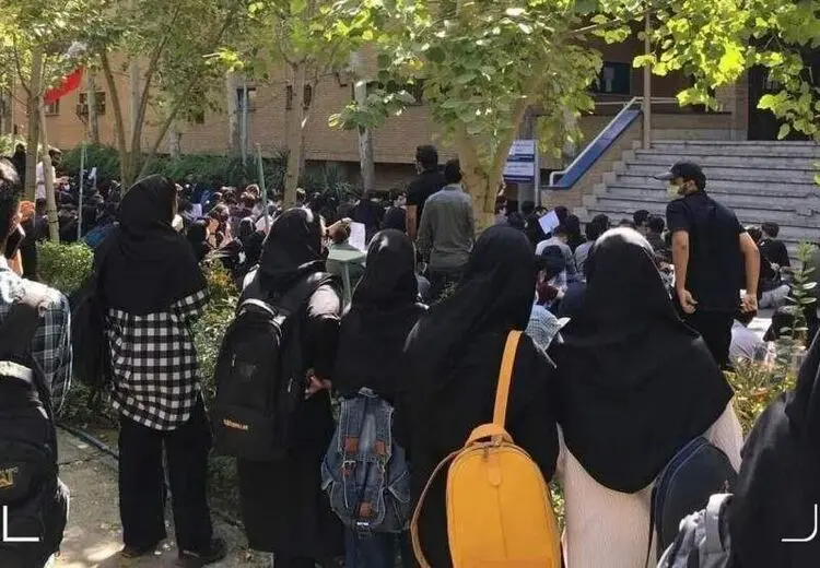 ادامه تجمعات دانشجویی در دانشگاه های تهران