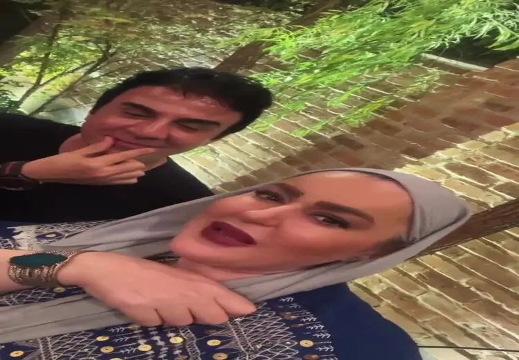 شوخی‌ نعیمه‌ نظام دوست با عموپورنگ در جشن تولد پنجاه سالگی‌اش (فیلم)