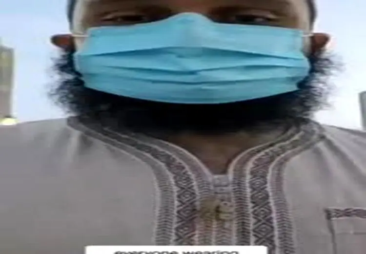 تصاویر باورنکردنی از هجوم ملخ‌ها به مدینه منوره!