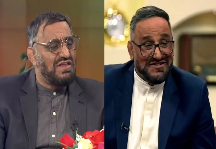  واکنش بامزه تیلور به آموزش کشتی احمدخطر!/ عکس