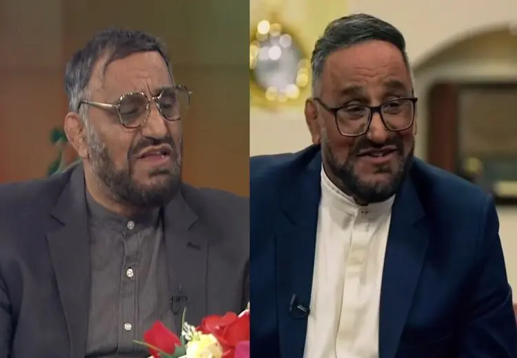  واکنش بامزه تیلور به آموزش کشتی احمدخطر!/ عکس