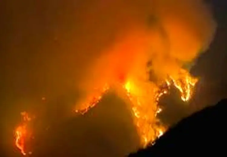 درخواست کمک فوری ایران از کشورهای خارجی برای اطفای آتش جنگل‌های چالوس