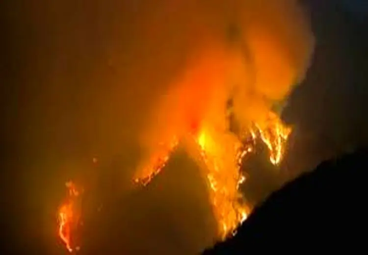 درخواست کمک فوری ایران از کشورهای خارجی برای اطفای آتش جنگل‌های چالوس