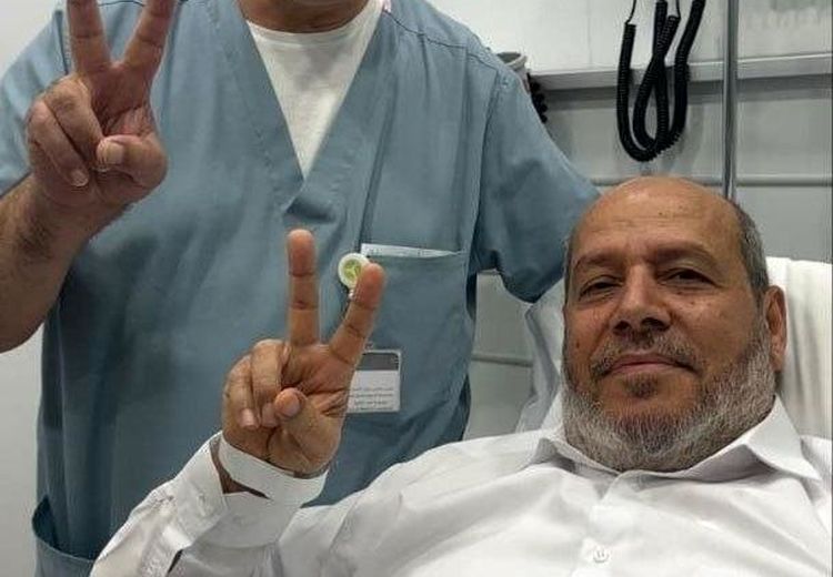 تصویر یکی از رهبران حماس بعد از ترور ناموفق