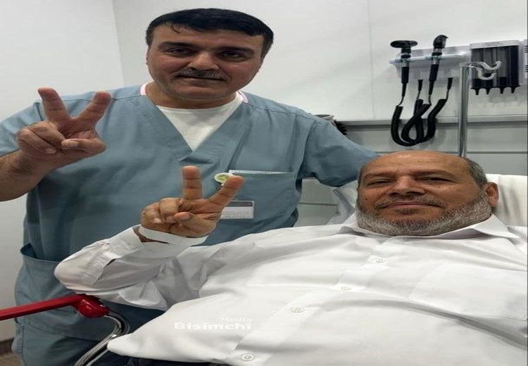 تصویر یکی از رهبران حماس بعد از ترور ناموفق