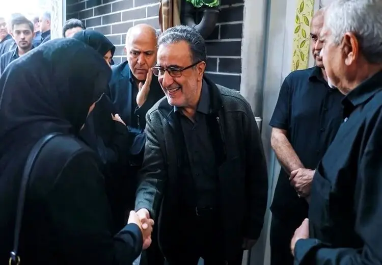 افشای پشت‌پرده عکس دست دادن تاجزاده و آذر منصوری! + عکس