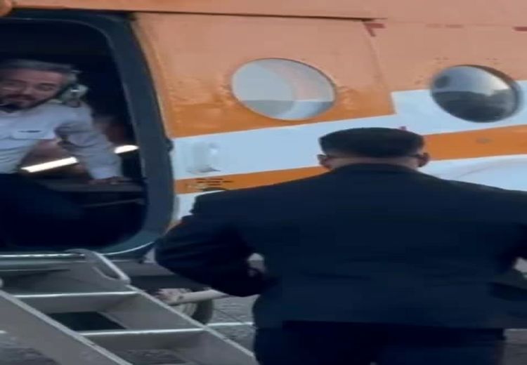 جابجایی هادی چوپان با هلیکوپتر در تهران!
