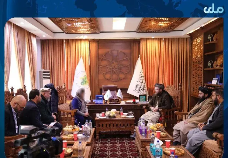 شاهکار تازه طالبان/ زن باحجاب هم سانسور شد! 