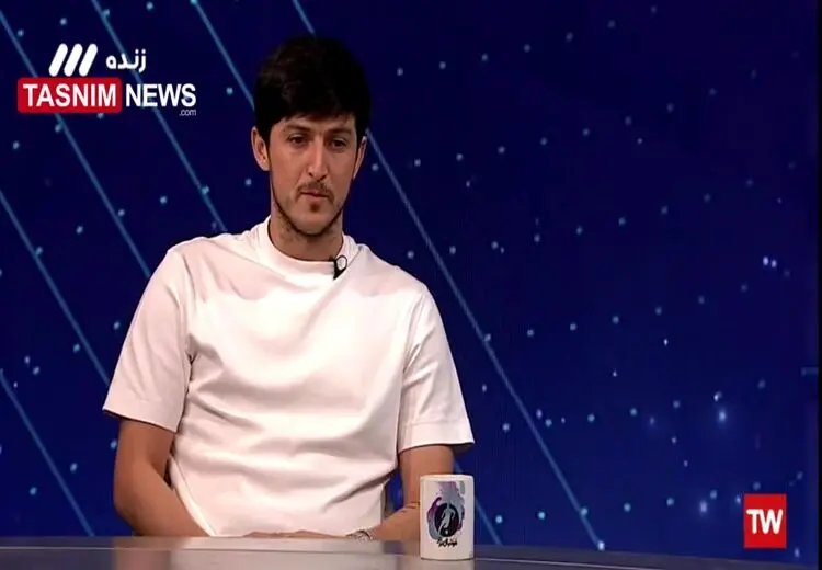 سردار آزمون درباره نکونام روی آنتن زنده چه گفت؟ ( فیلم)