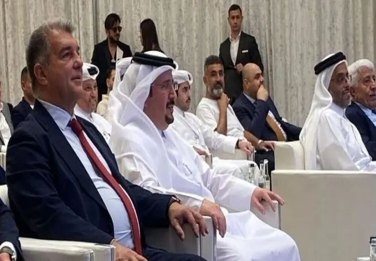 هدیه قطری ها به لاپورتا  + عکس