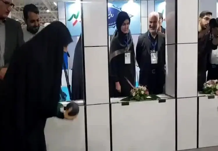 هفت‌سنگ بازی کردن انسیه خزعلی، معاون رییسی!
