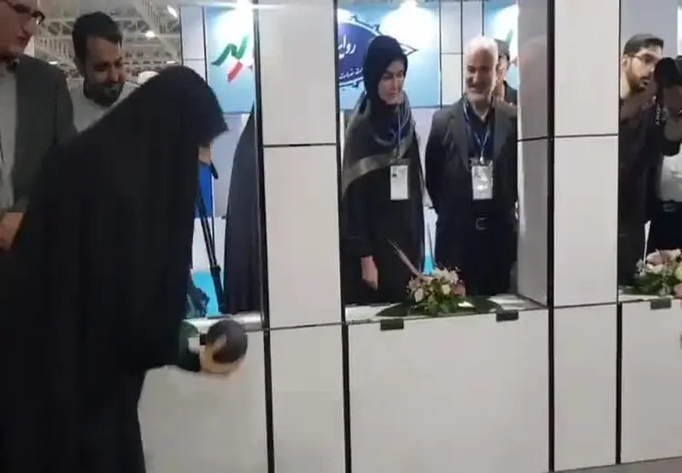 هفت‌سنگ بازی کردن انسیه خزعلی، معاون رییسی!