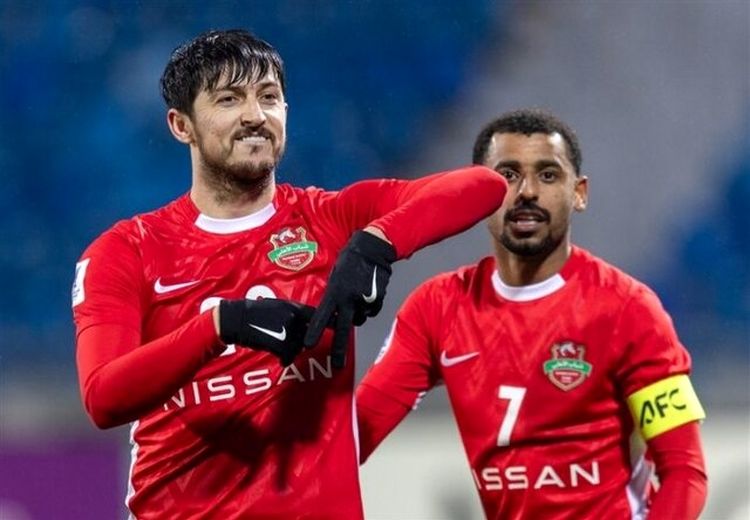 شکست الاهلی در فینال باوجود گلزنی سردار آزمون