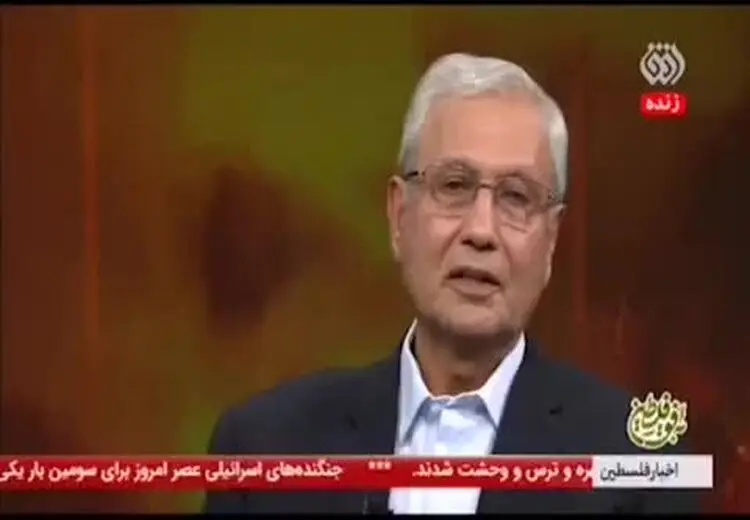 کنایه علی ربیعی روی آنتن زنده