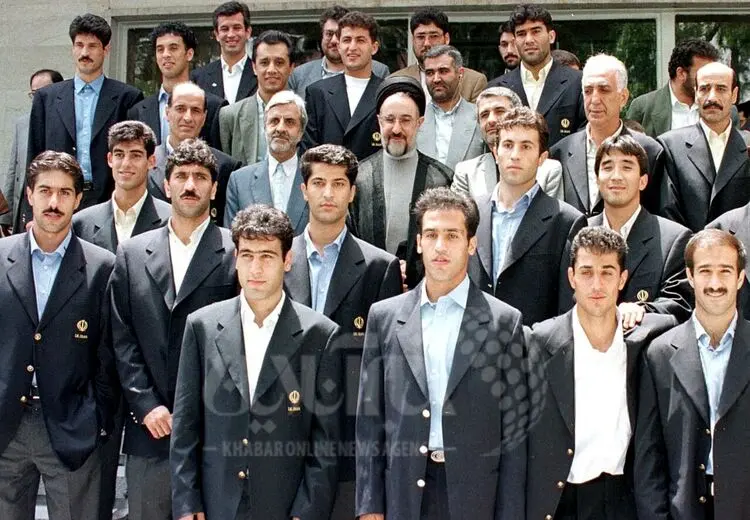 دیدار خداداد عزیزی، دایی، عابدزاده و مهدوی‌کیا با سیدمحمد خاتمی/ عکس