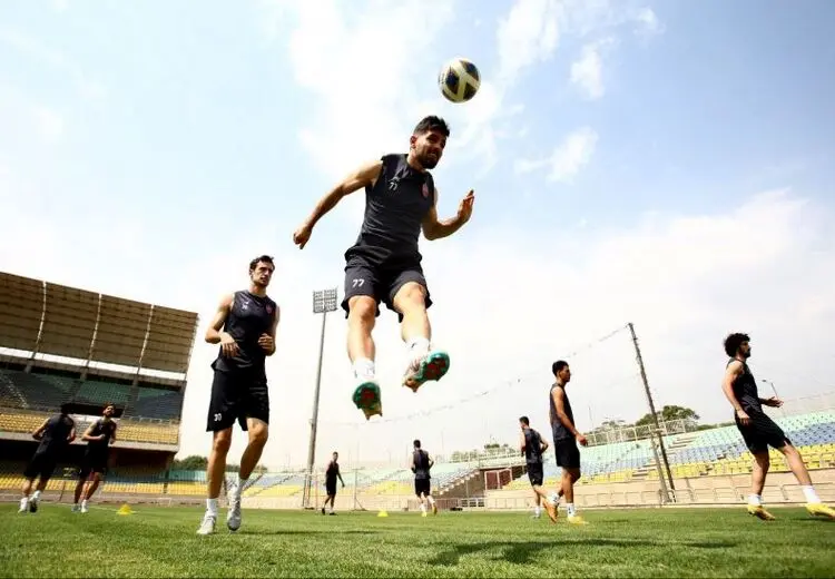 تمرین پر‌سپولیس در غیاب بیرانوند