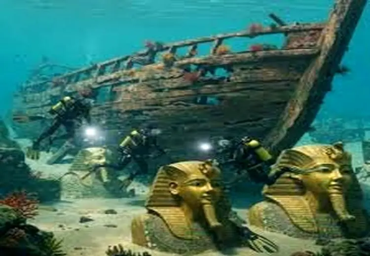 اسرار قایق مرموز گمشده فراعنه پس از دو هزار سال در اسکندریه