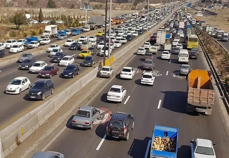 احتمال یکطرفه شدن تردد در کندوان و هراز 