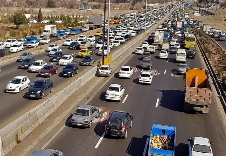 احتمال یکطرفه شدن تردد در کندوان و هراز 