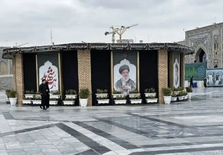 تصویر منتشر شده محل تدفین رهبر شهید نیست