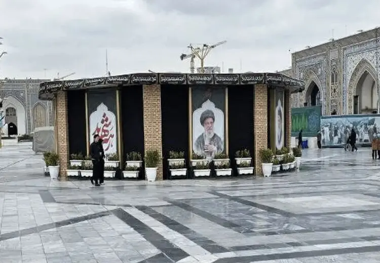 تصویر منتشر شده محل تدفین رهبر شهید نیست