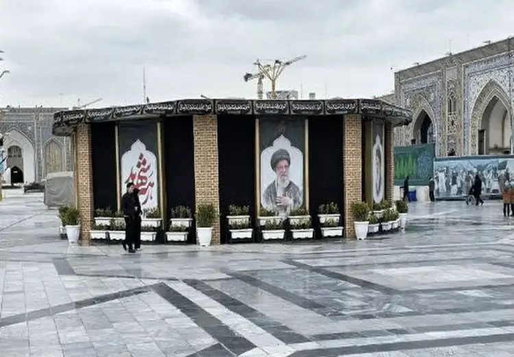 تصویر منتشر شده محل تدفین رهبر شهید نیست