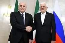 دیدار عارف با نخست‌وزیر روسیه در مسکو